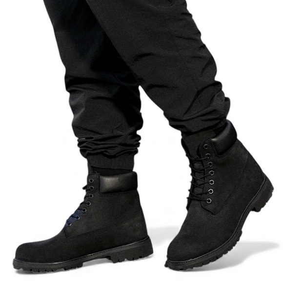 Timberland Premium 6” Waterproof Boot Black Lace Up Women’s Size 7 NWT Y2K - Picture 4 of 16